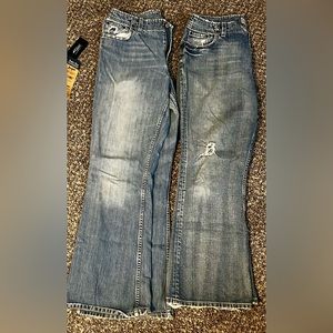 2 Pair Women’s Buckle Jeans